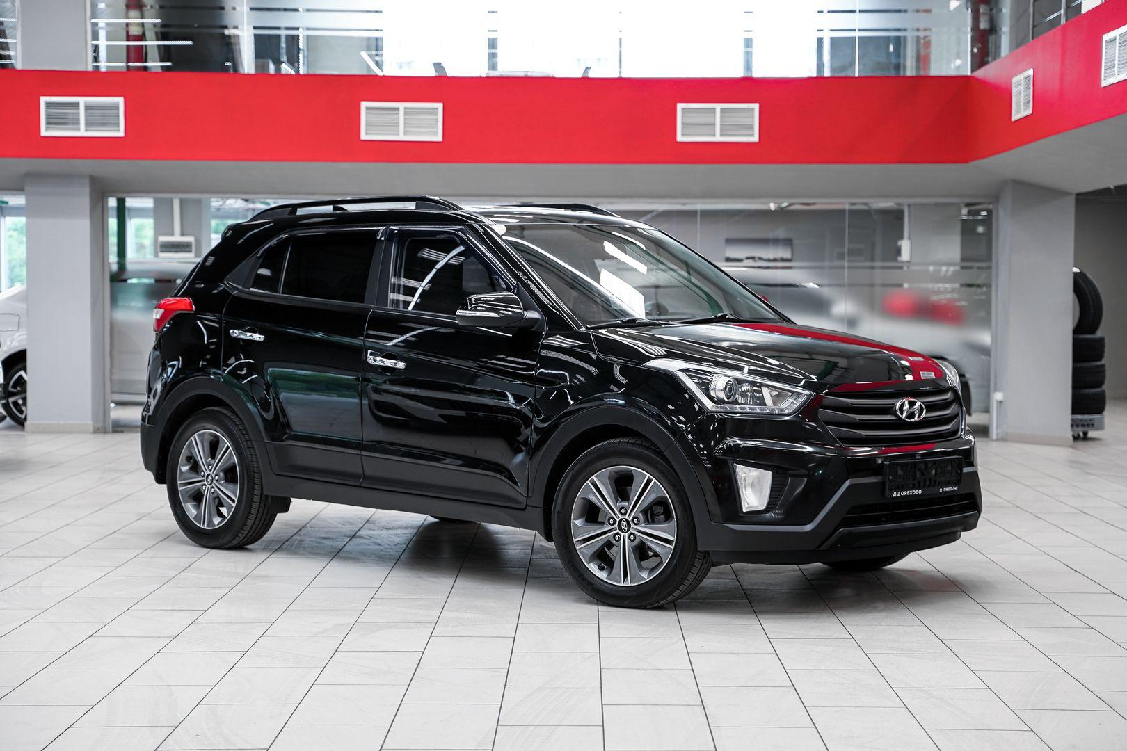 Hyundai Creta 2018, черный, ДЦ Орехово