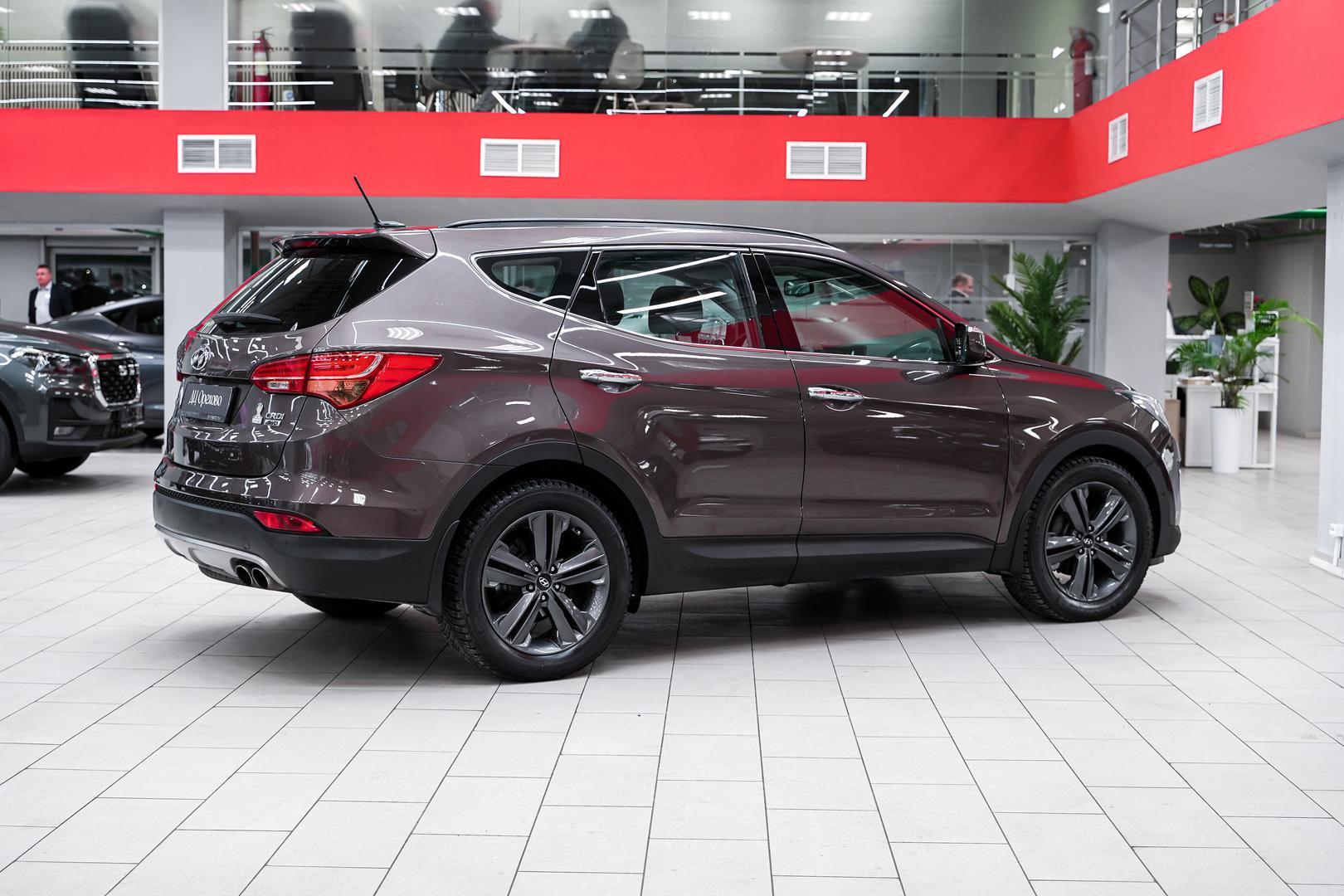 Hyundai Santa Fe 2013, коричневый, ДЦ Орехово