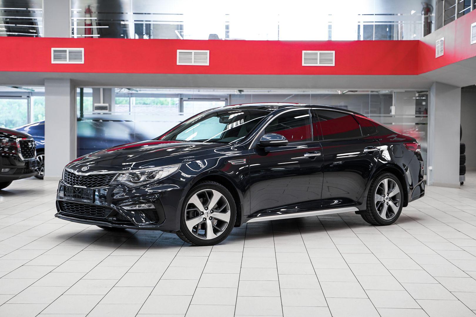 Kia Optima 2020, синий, ДЦ Орехово