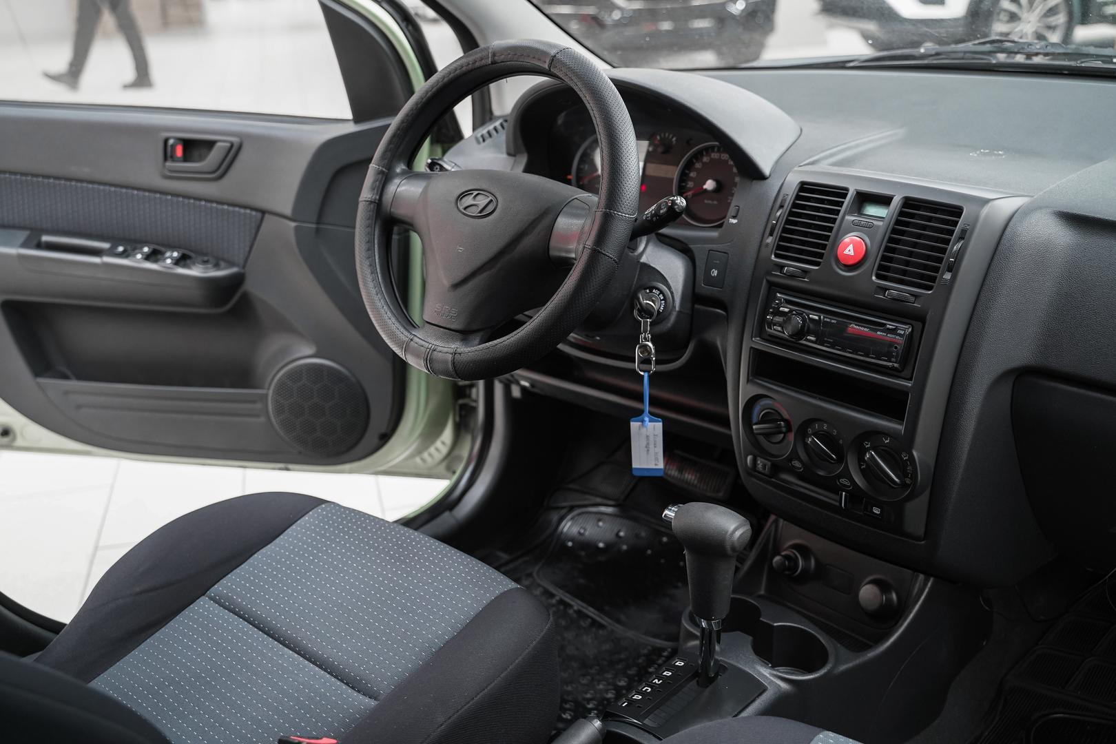 Hyundai Getz 2008, зеленый, ДЦ Орехово