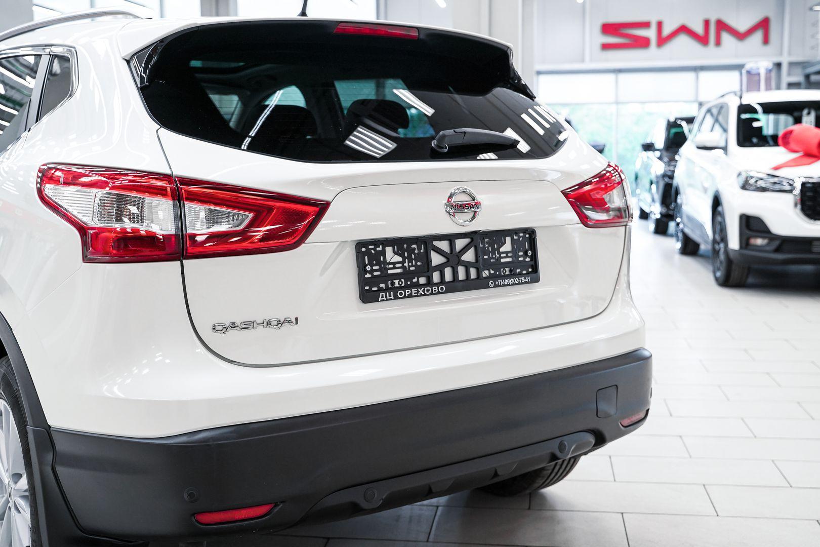 Nissan Qashqai 2014, белый, ДЦ Орехово