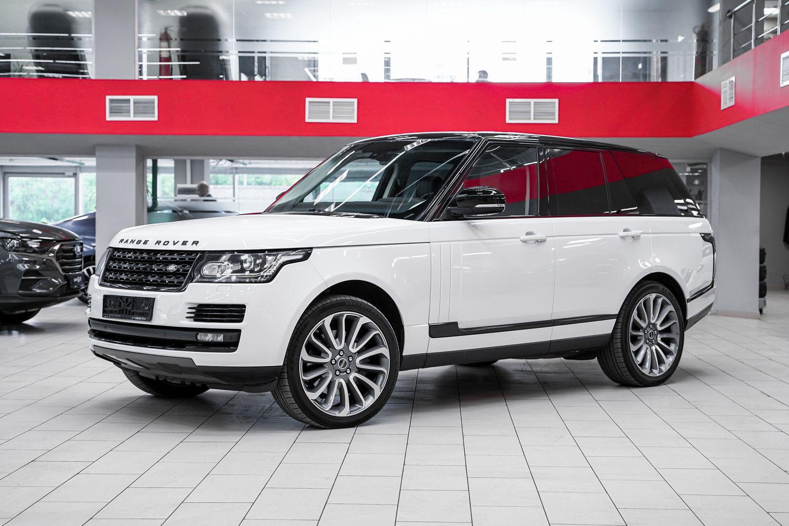 Land Rover Range Rover 2013, белый, ДЦ Орехово