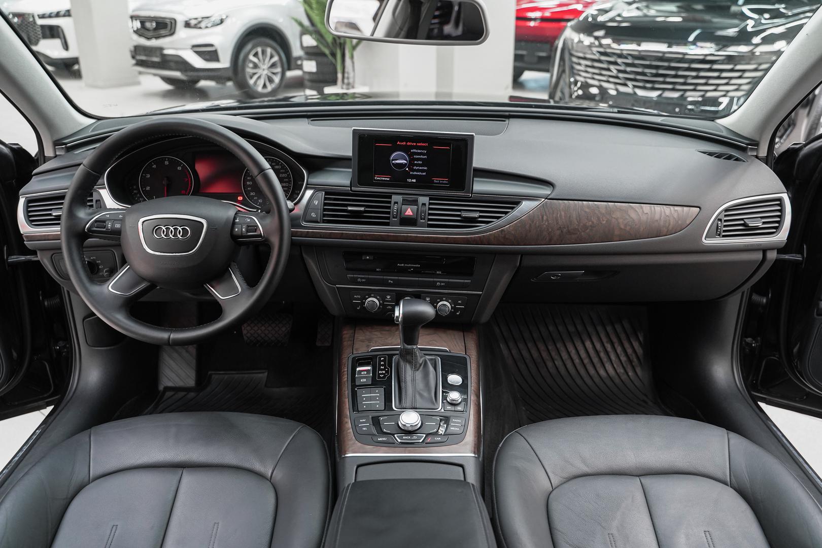 Audi A6 2013, черный, ДЦ Орехово