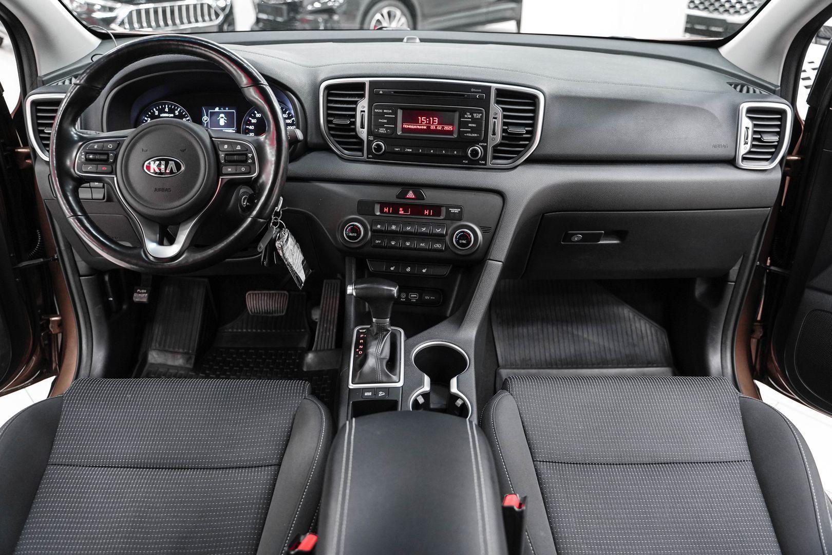 Kia Sportage 2017, коричневый, ДЦ Орехово