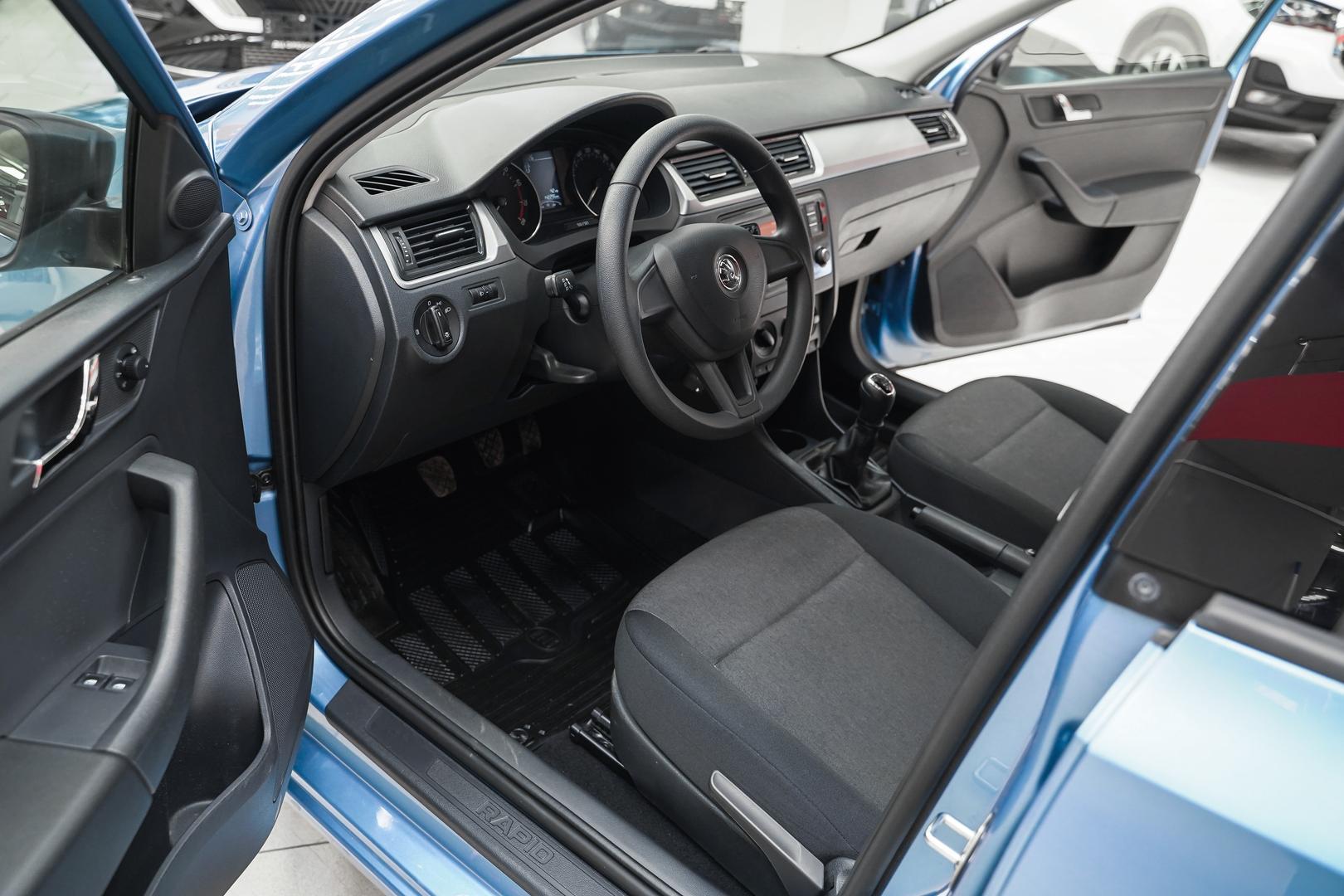 Skoda Rapid 2016, синий, ДЦ Орехово