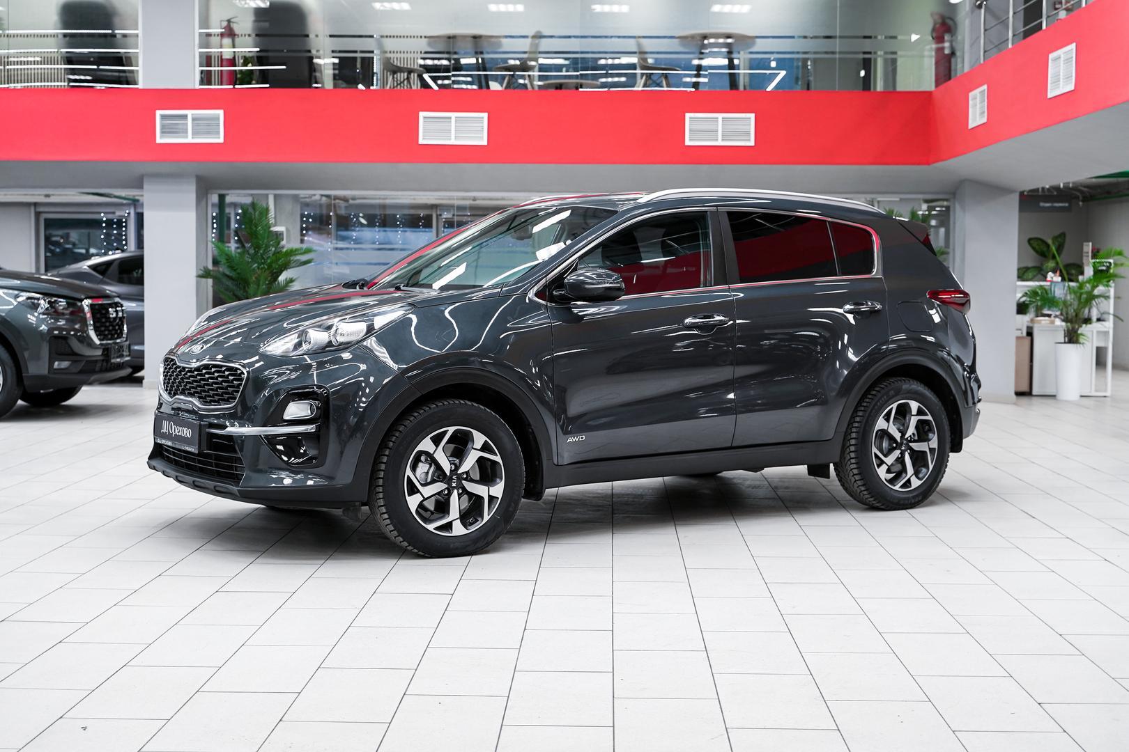 Kia Sportage 2019, серый, ДЦ Орехово