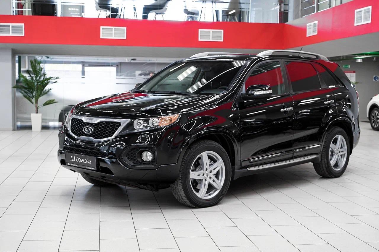 Kia Sorento 2012, черный, ДЦ Орехово