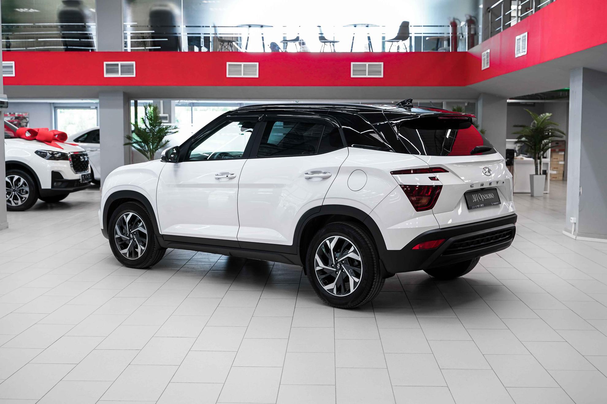 Hyundai Creta 2021, белый, ДЦ Орехово