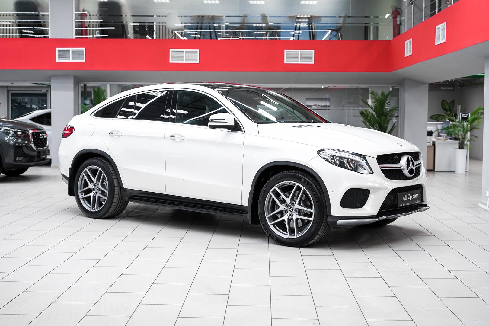 Mercedes-Benz GLE Coupe 2017, белый, ДЦ Орехово