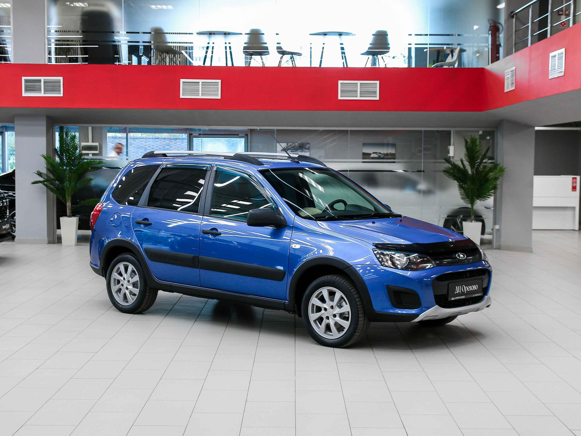 LADA (ВАЗ) Kalina 2018, синий, ДЦ Орехово