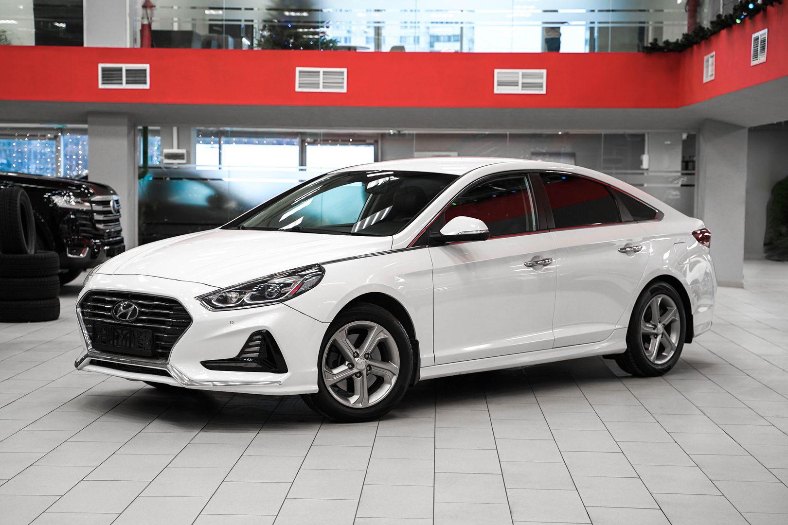 Hyundai Sonata 2018, белый, ДЦ Орехово