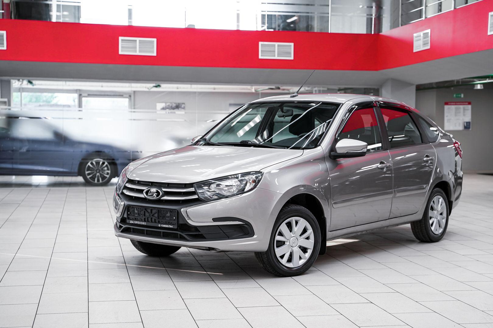 LADA (ВАЗ) Granta 2021, серый, ДЦ Орехово