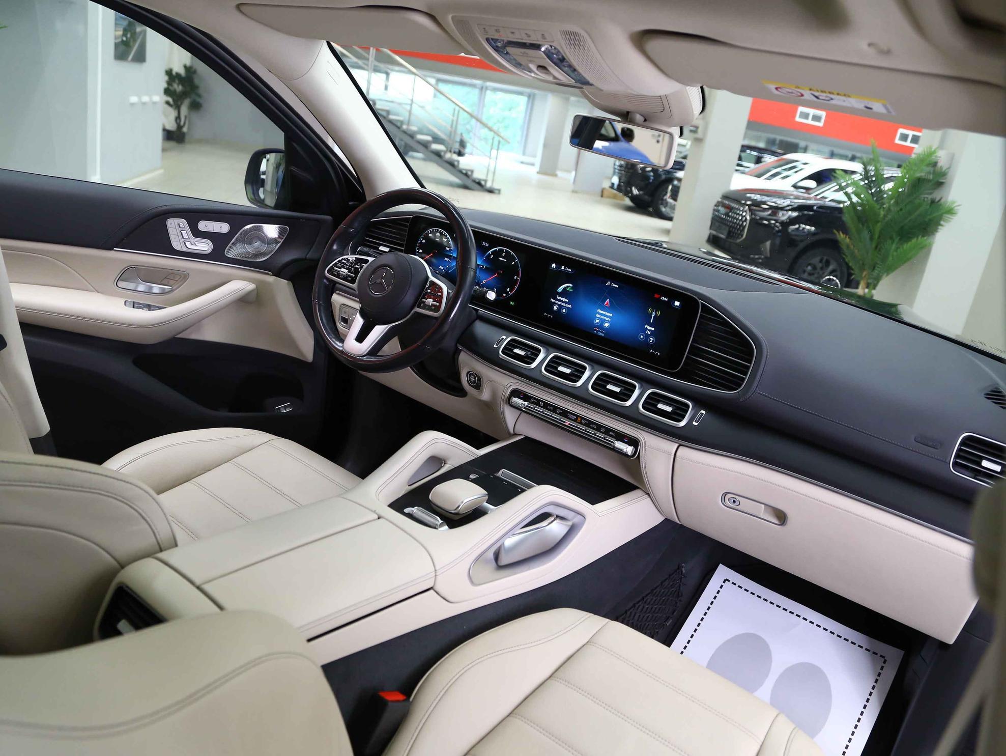 Mercedes-Benz GLS 2021, синий, ДЦ Орехово