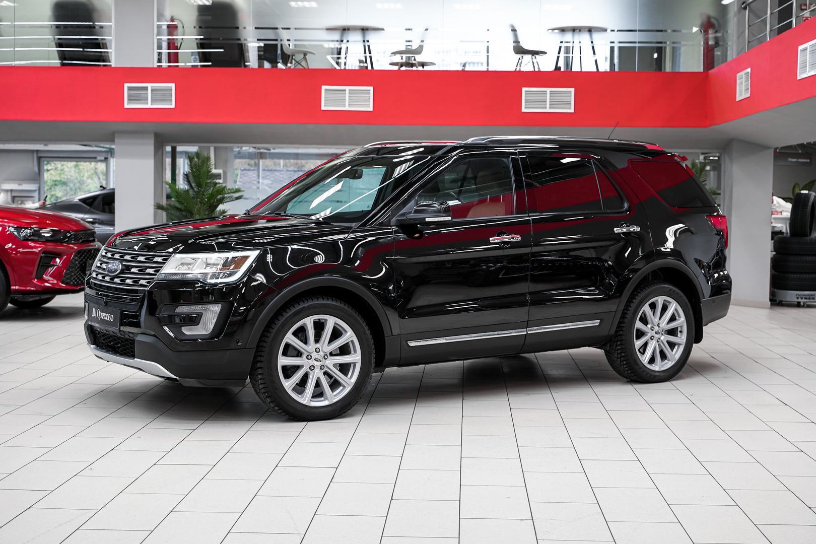 Ford Explorer 2016, черный, ДЦ Орехово
