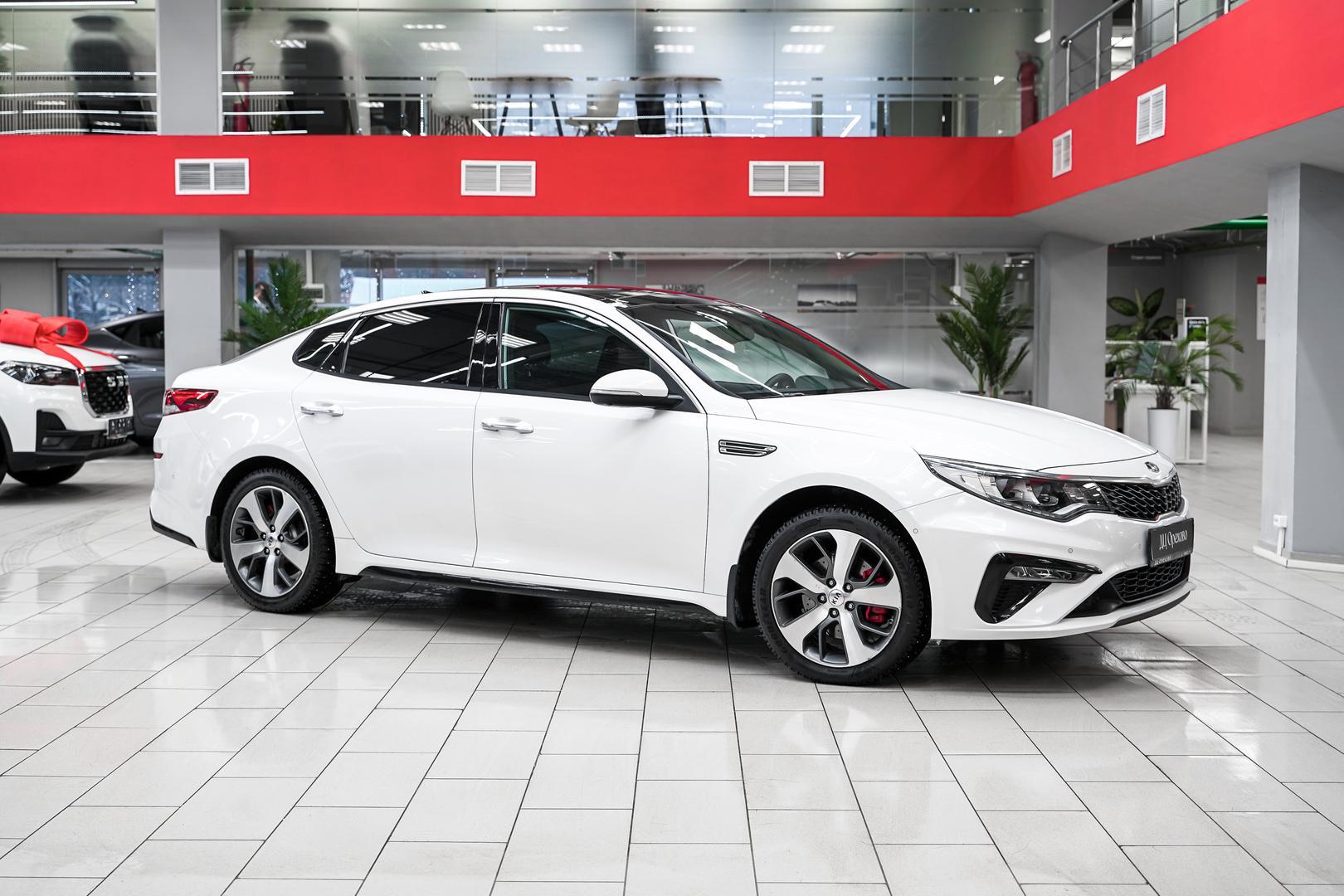 Kia Optima 2018, белый, ДЦ Орехово