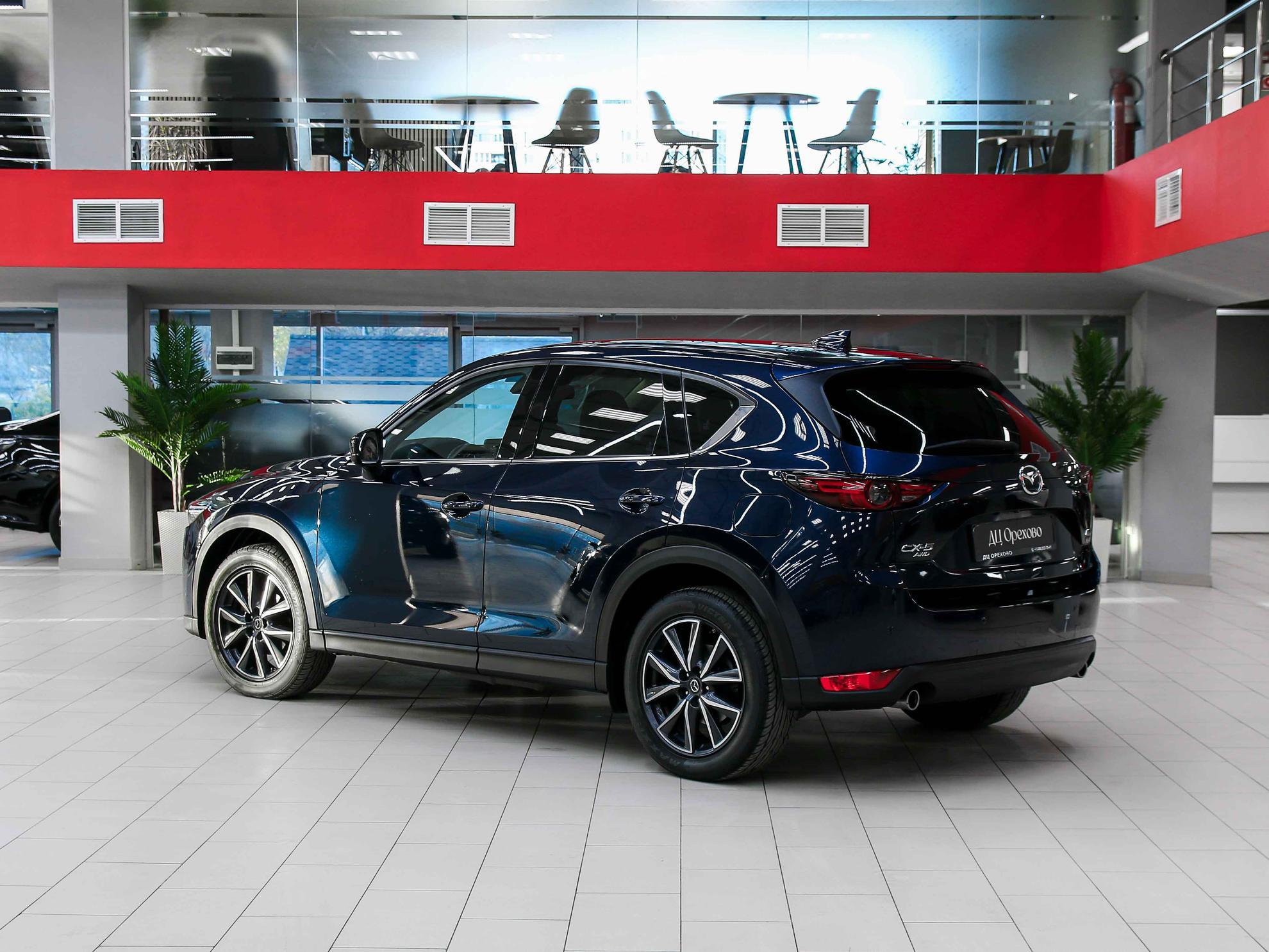 Mazda CX-5 2017, синий, ДЦ Орехово