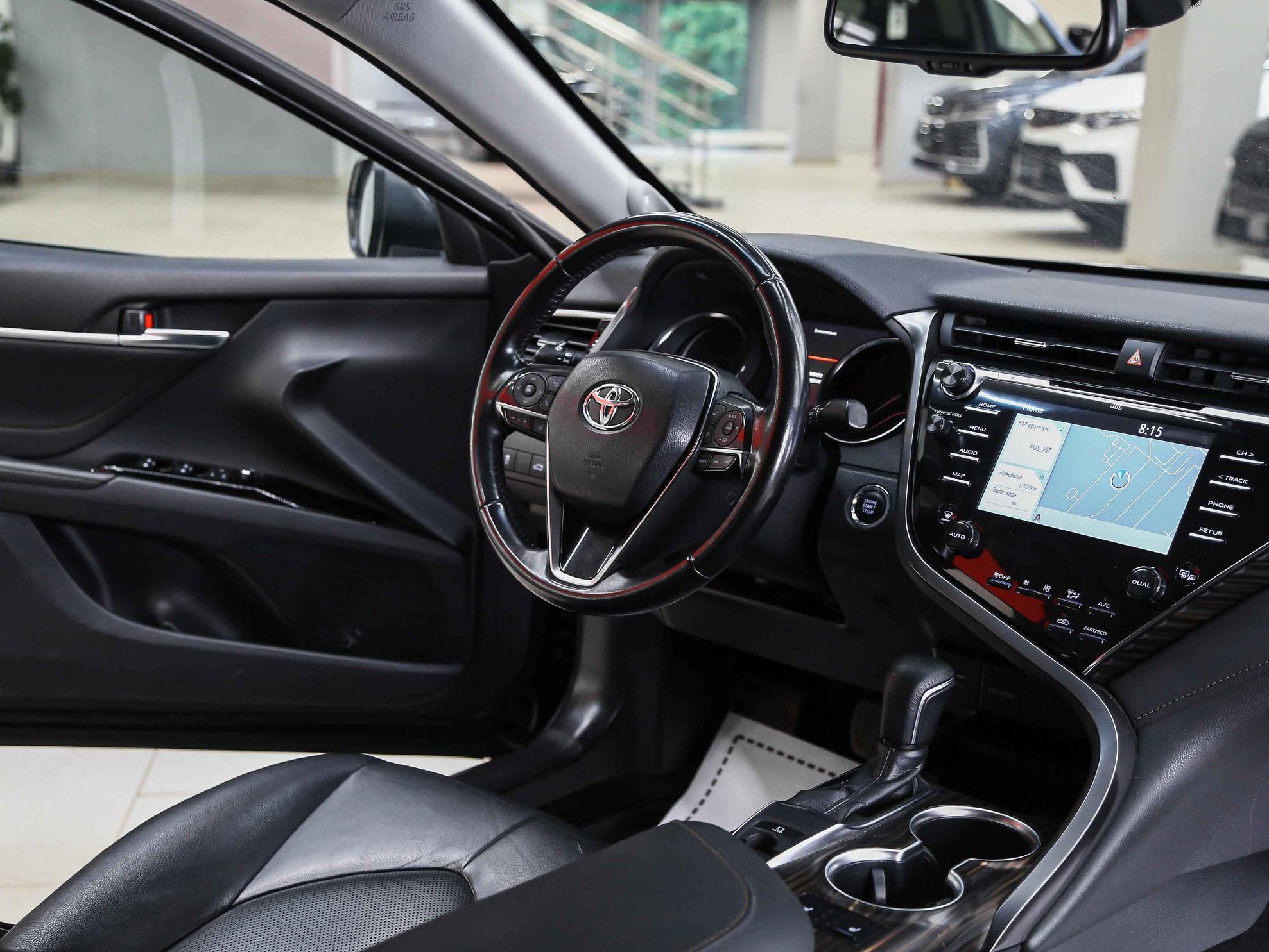 Toyota Camry 2018, черный, ДЦ Орехово