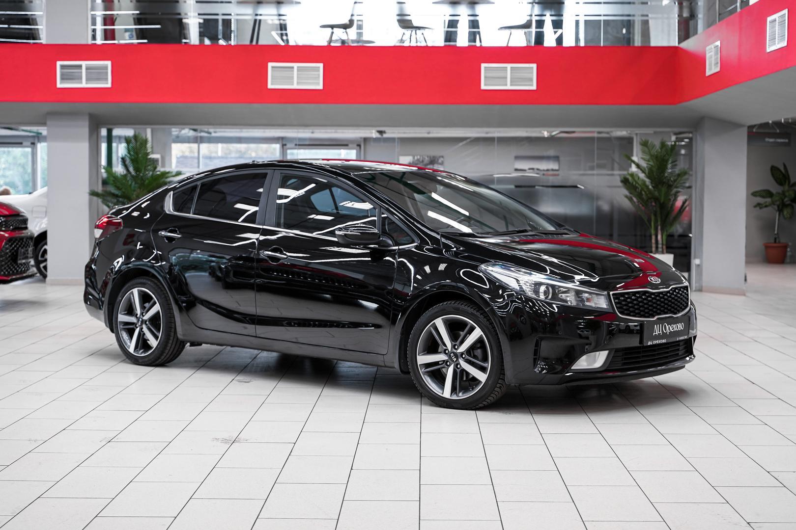 Kia Cerato 2018, черный, ДЦ Орехово