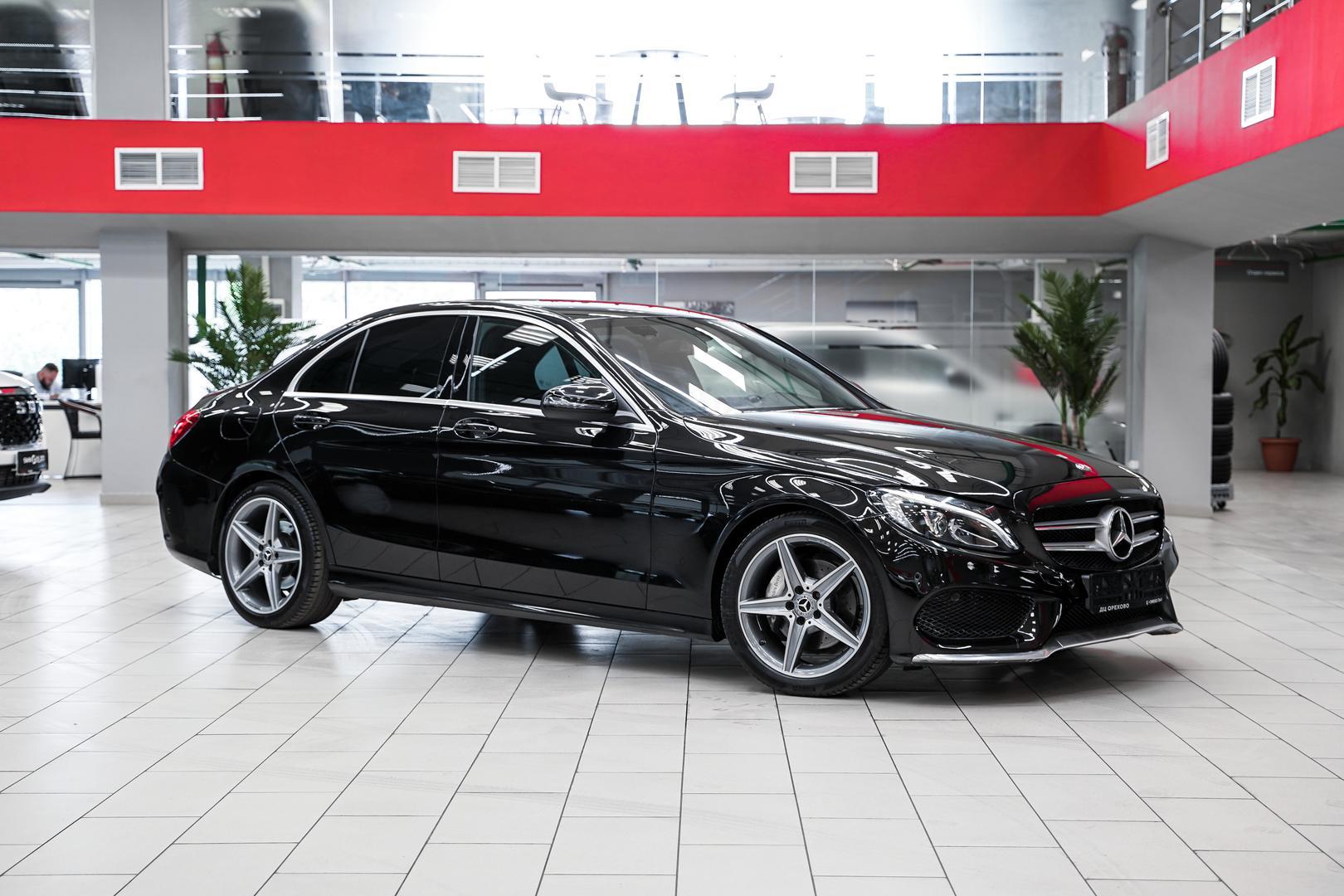 Mercedes-Benz C-Класс 2017, черный, ДЦ Орехово