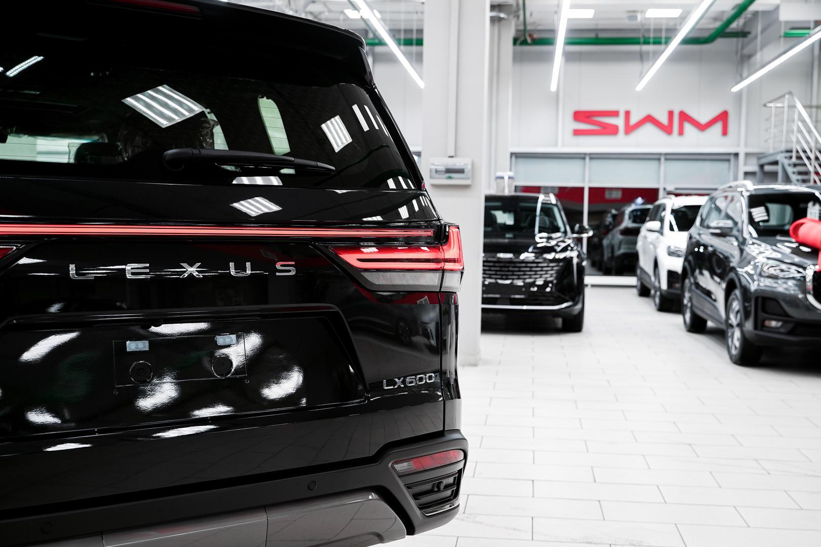 Lexus LX 2025, черный, ДЦ Орехово