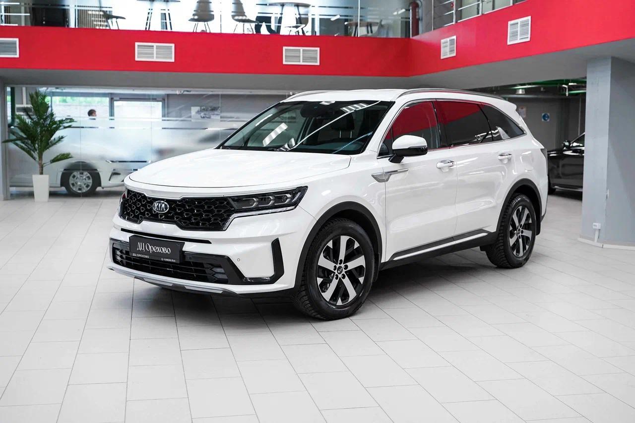 Kia Sorento 2021, белый, ДЦ Орехово