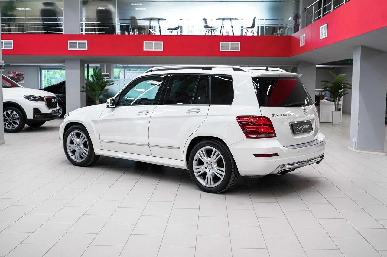 Mercedes-Benz GLK-Класс 2014, белый, ДЦ Орехово