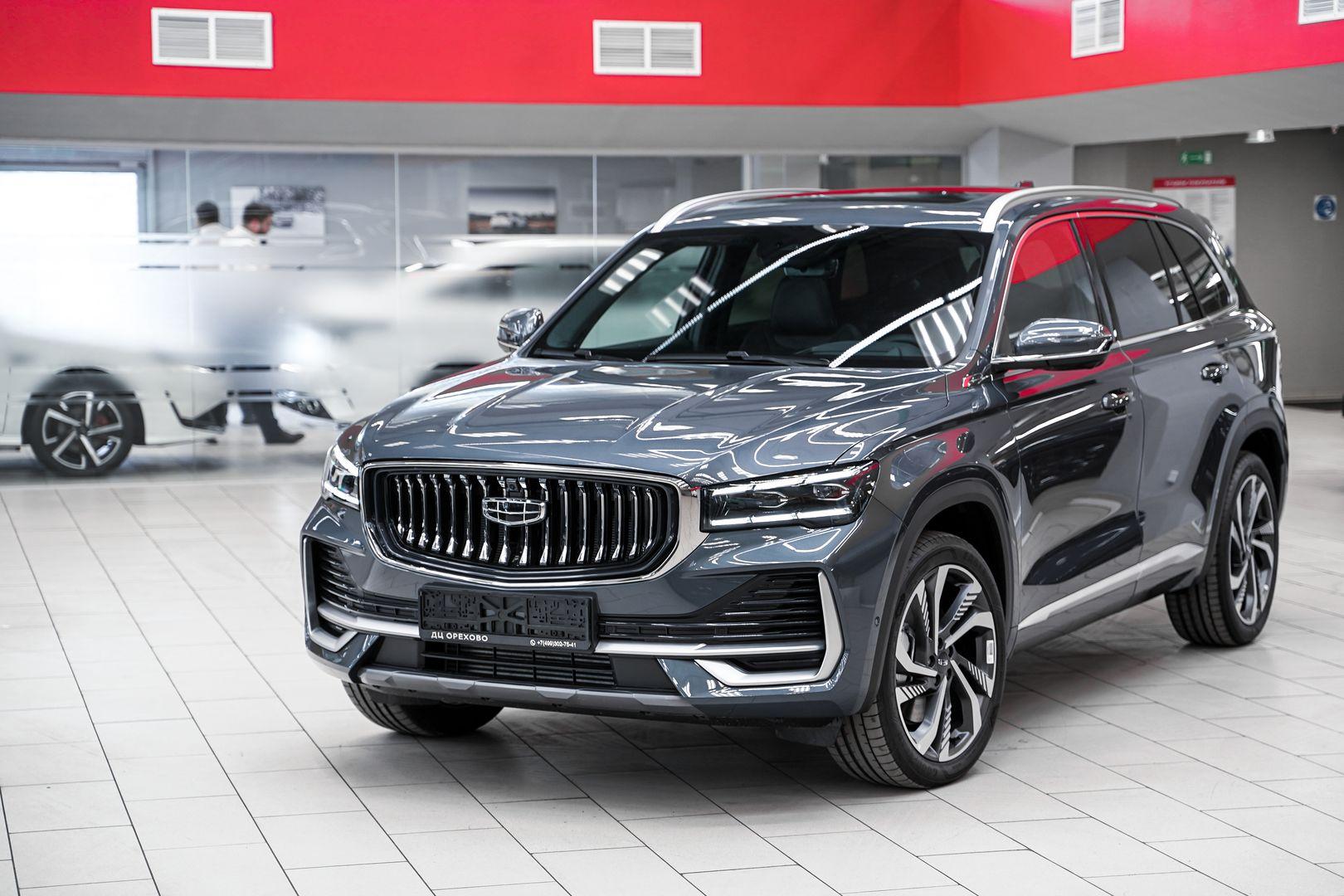 Geely Monjaro 2024, серый, ДЦ Орехово