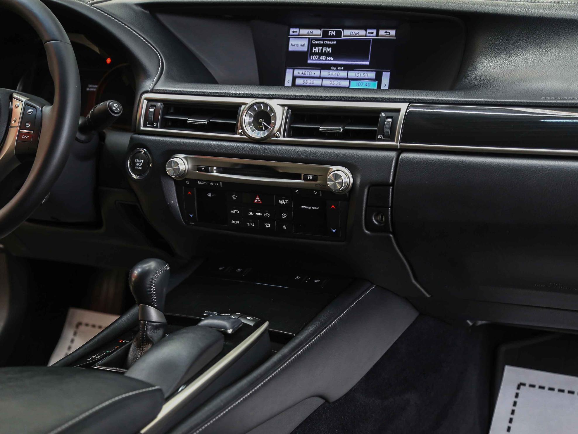 Lexus GS 2012, черный, ДЦ Орехово