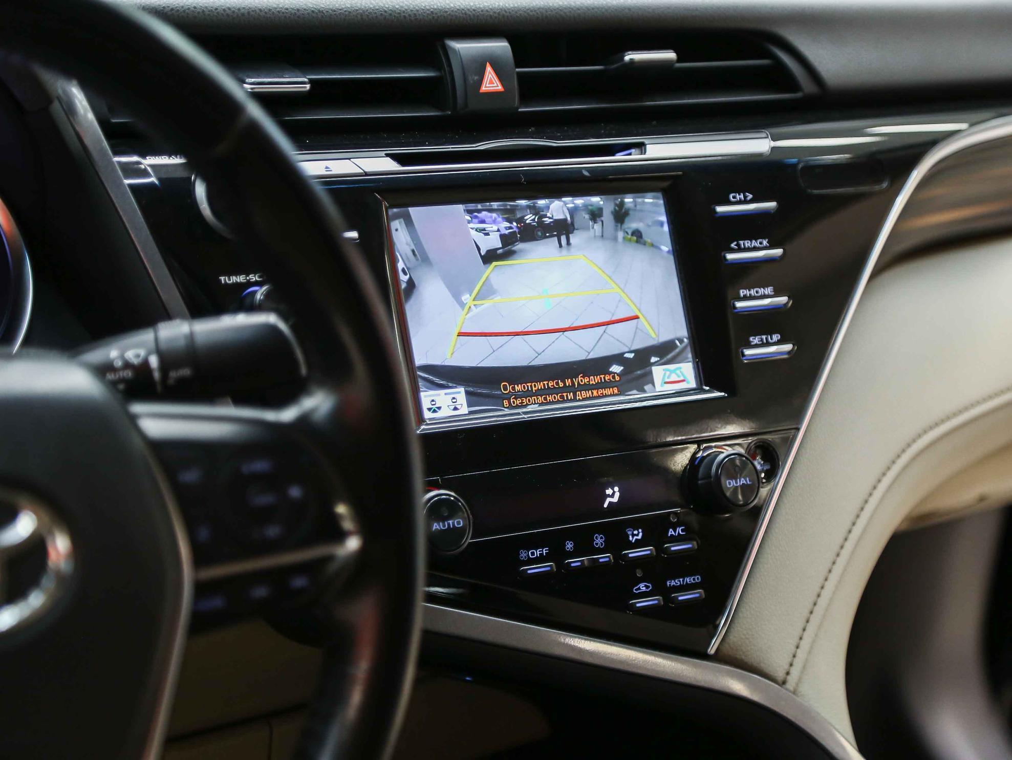 Toyota Camry 2018, черный, ДЦ Орехово