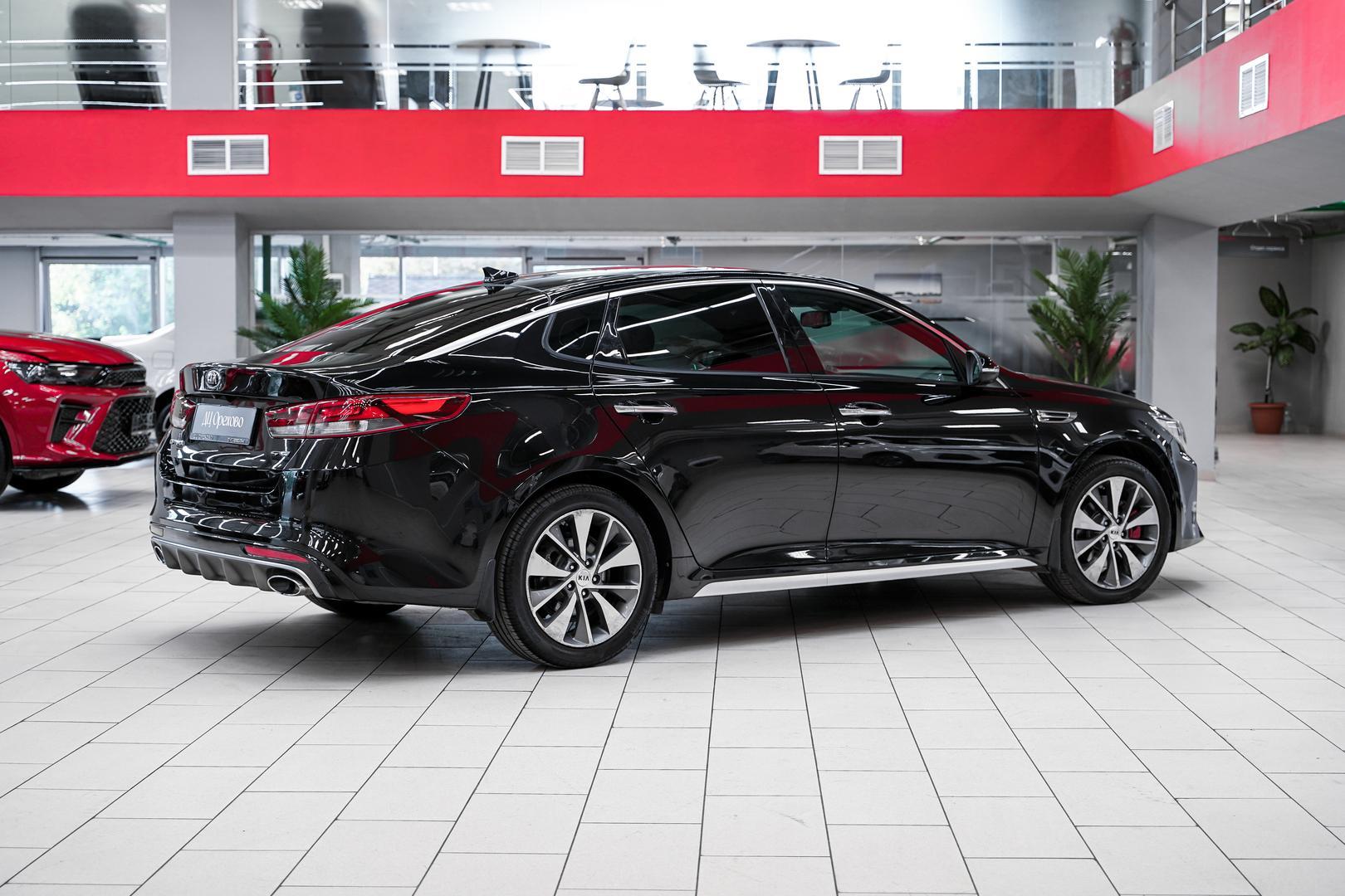 Kia Optima 2017, черный, ДЦ Орехово