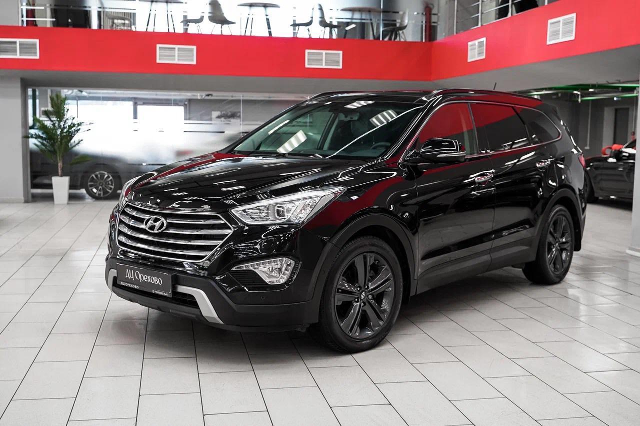Hyundai Santa Fe 2015, черный, ДЦ Орехово