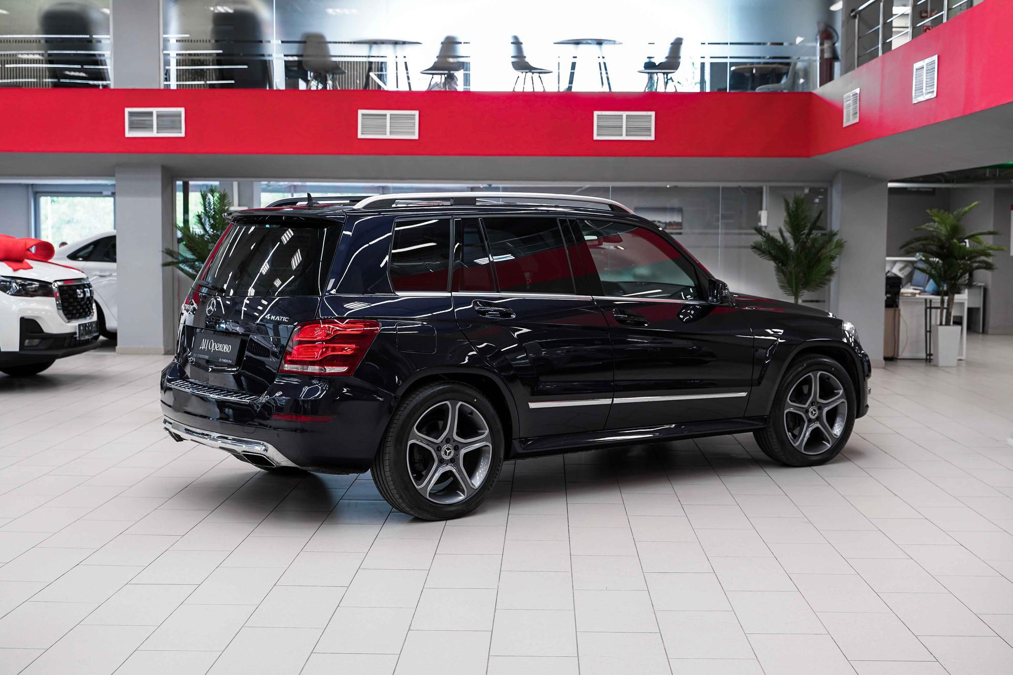 Mercedes-Benz GLK-Класс 2012, синий, ДЦ Орехово