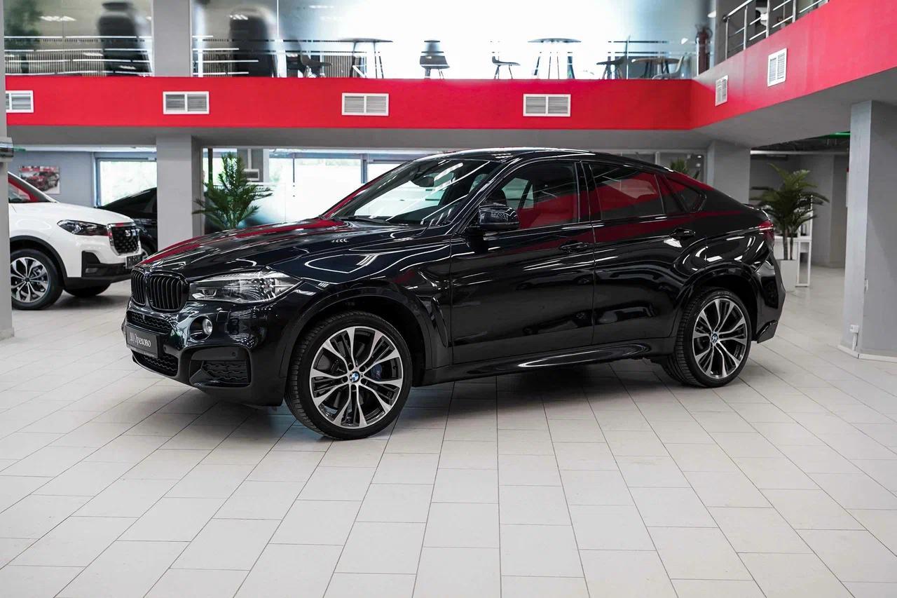 BMW X6 2018, черный, ДЦ Орехово