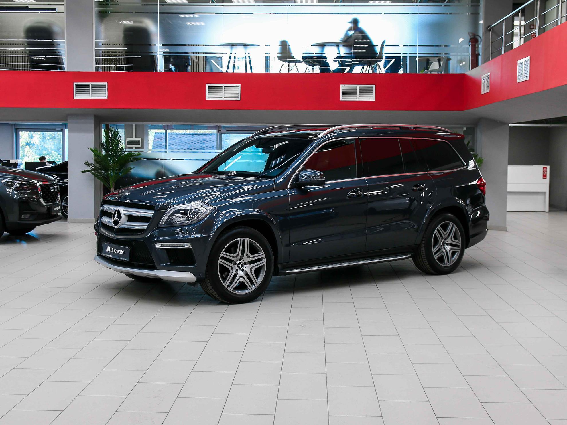Mercedes-Benz GL-Класс 2014, серый, ДЦ Орехово