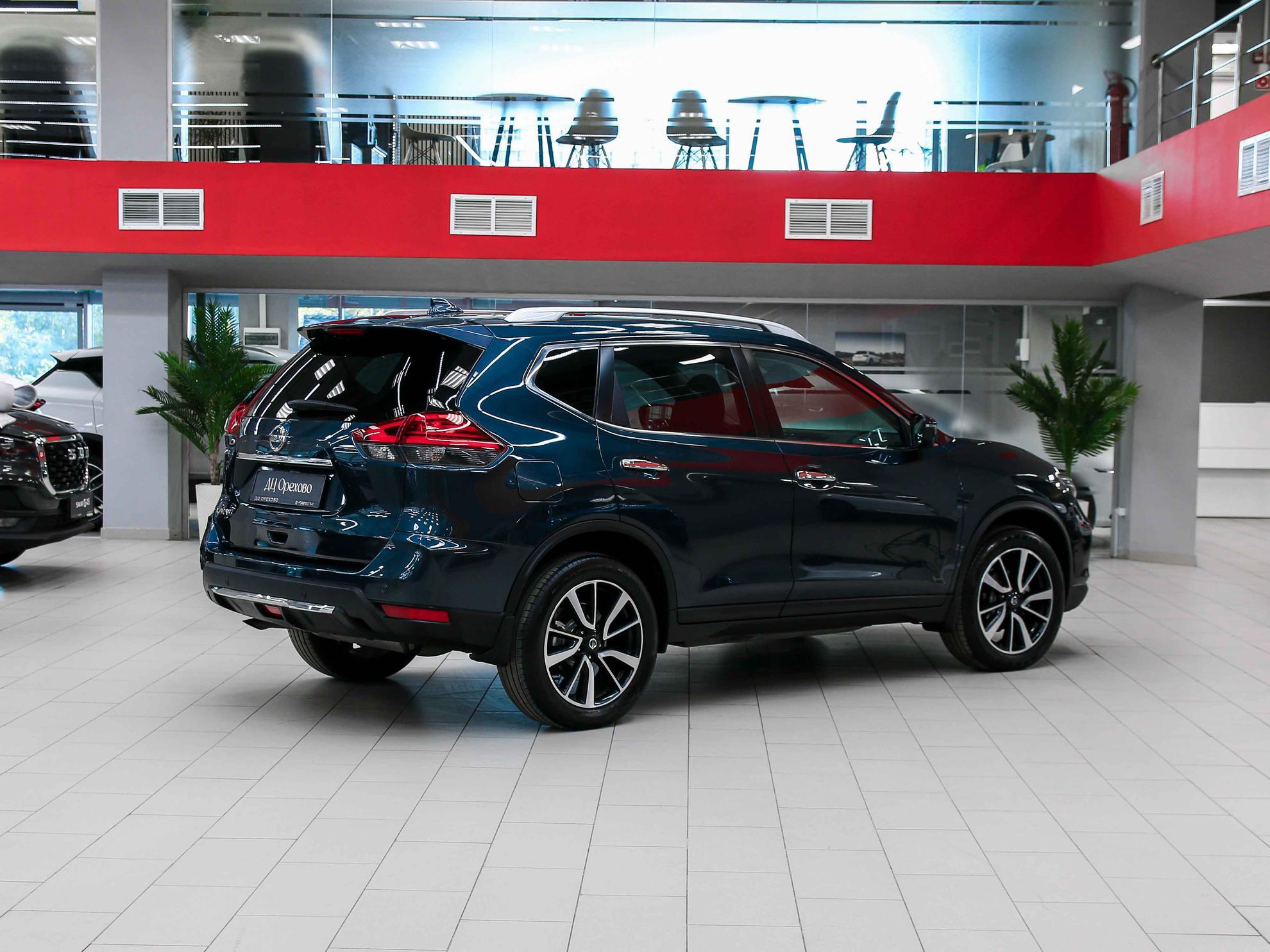 Nissan X-Trail 2019, синий, ДЦ Орехово