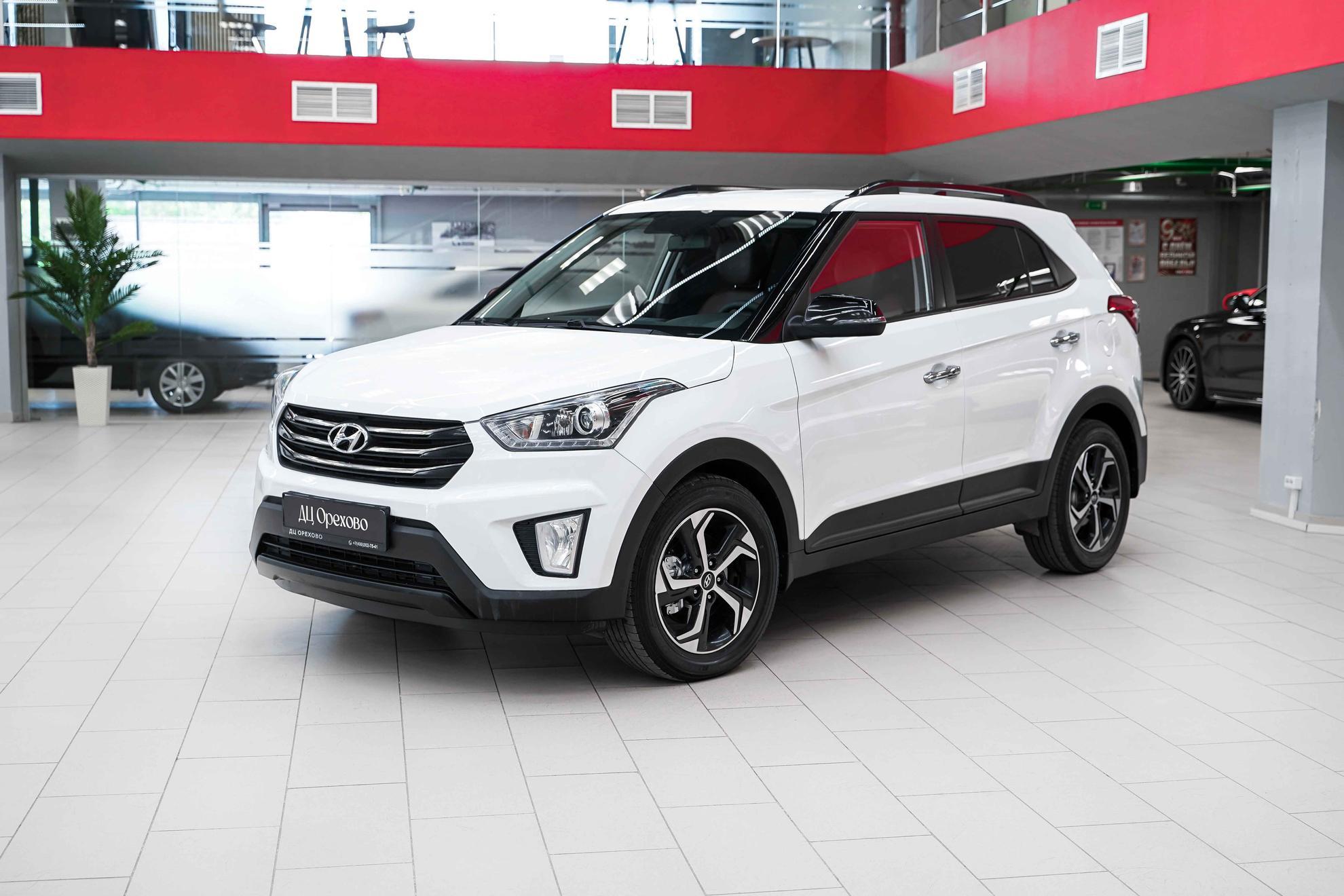 Hyundai Creta 2019, белый, ДЦ Орехово
