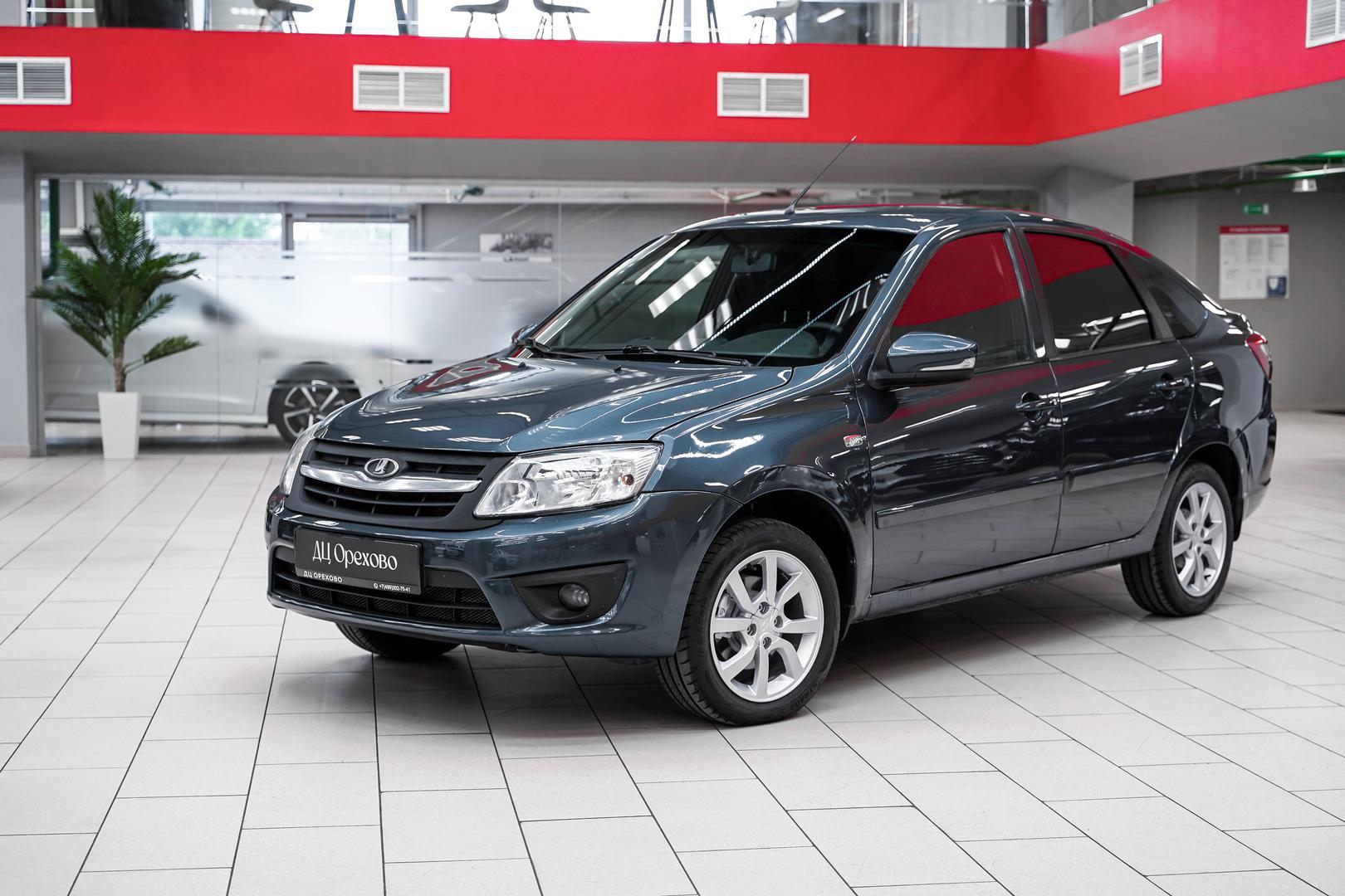 LADA (ВАЗ) Granta 2014, серый, ДЦ Орехово