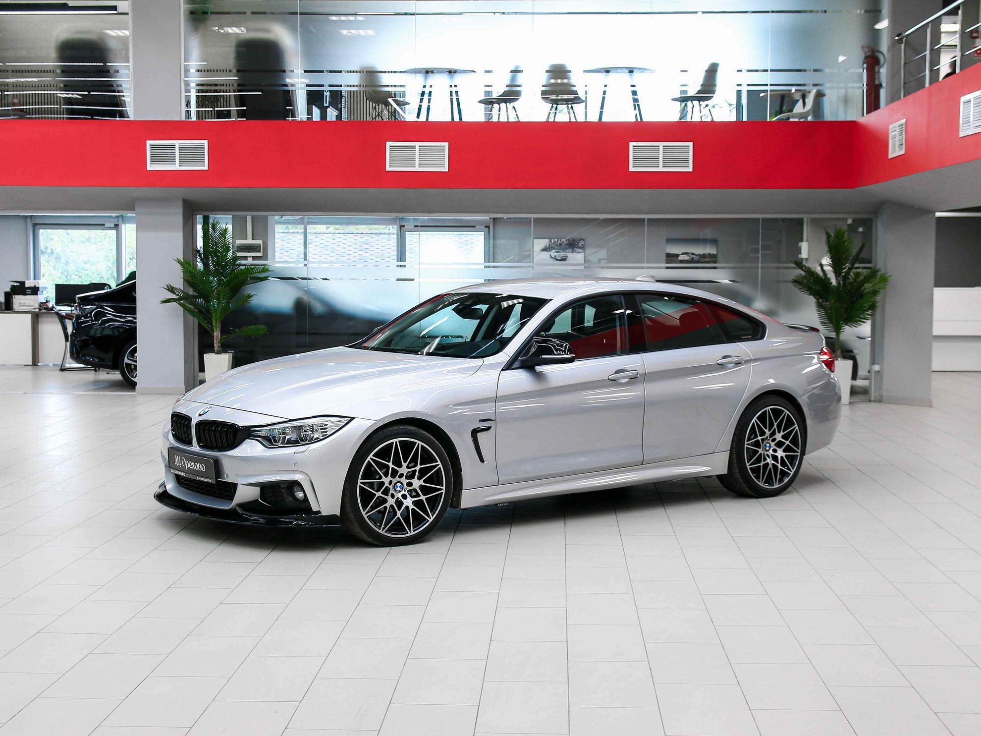 BMW 4 серии 2014, серебряный, ДЦ Орехово
