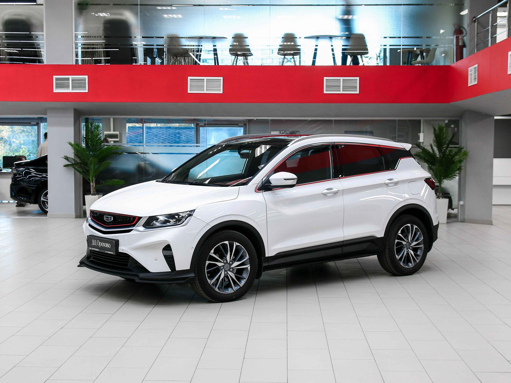 Geely Coolray 2021, белый, ДЦ Орехово