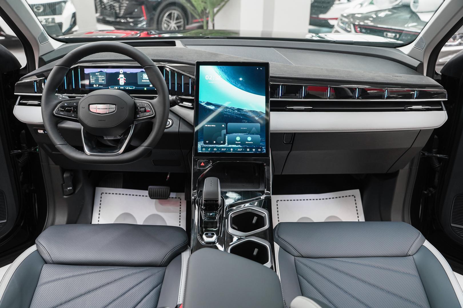 Geely Atlas 2024, черный, ДЦ Орехово