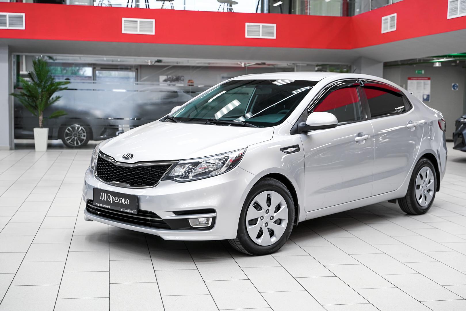 Kia Rio 2015, серебряный, ДЦ Орехово
