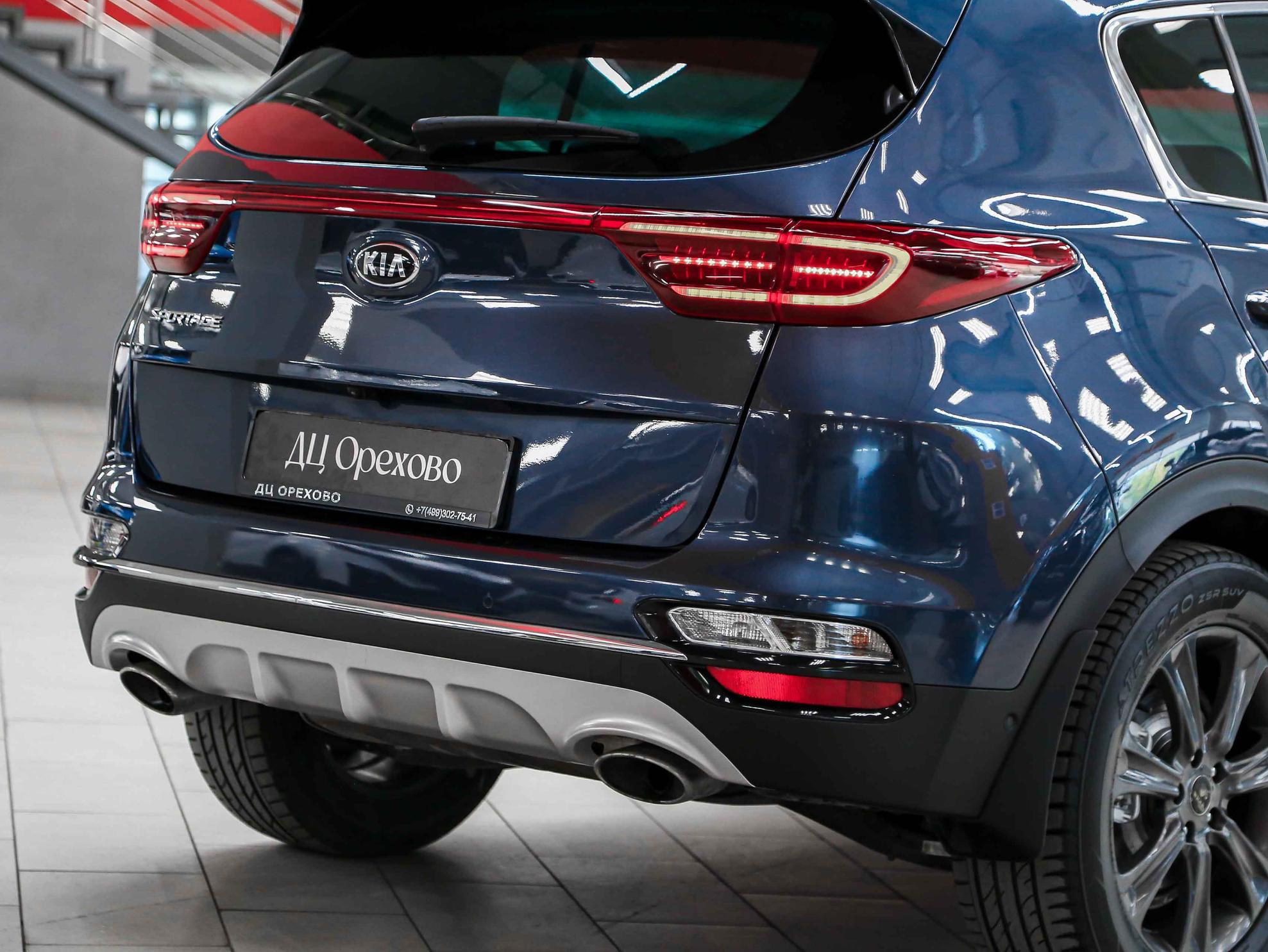 Kia Sportage 2019, синий, ДЦ Орехово
