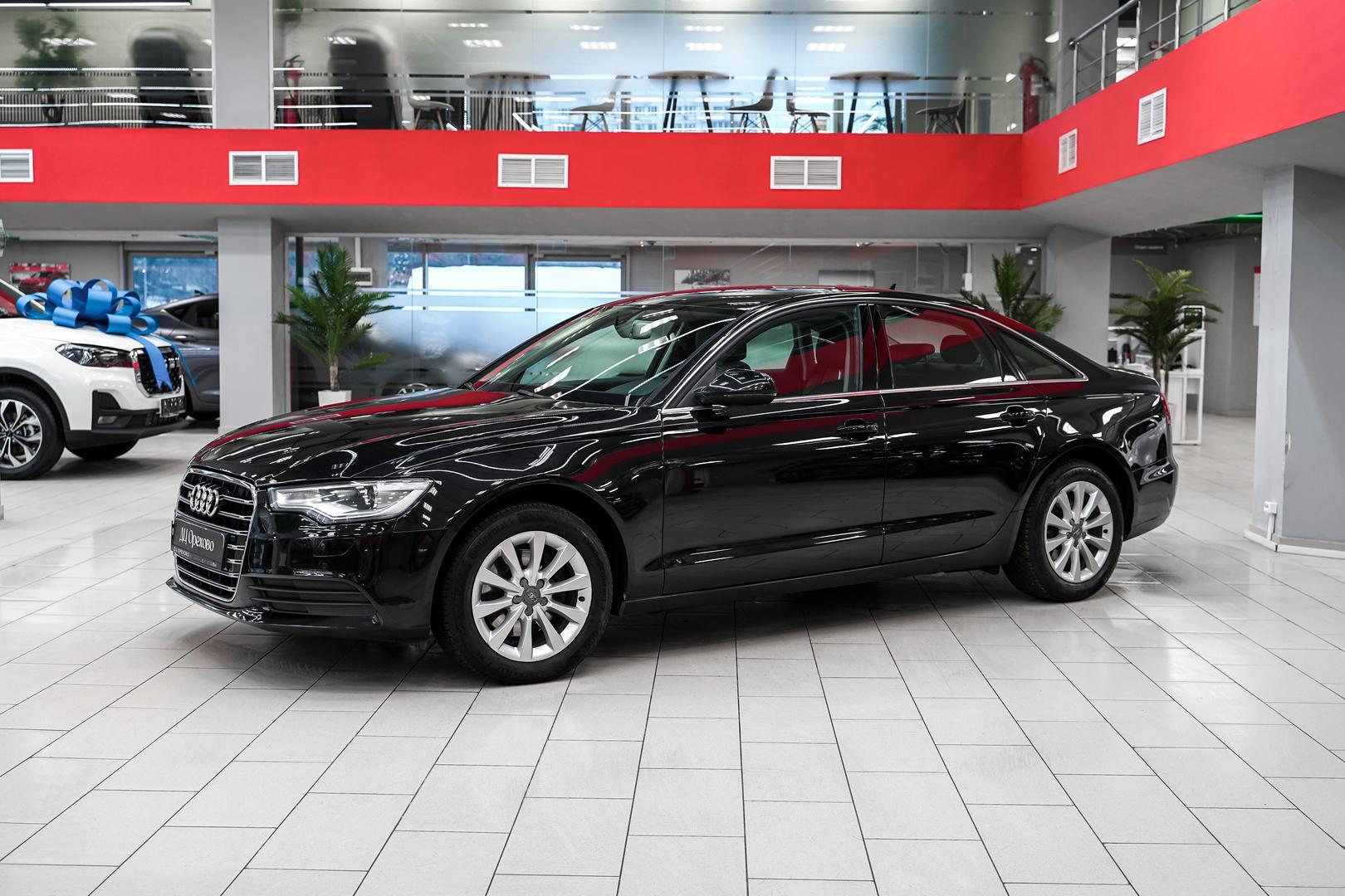 Audi A6 2013, черный, ДЦ Орехово