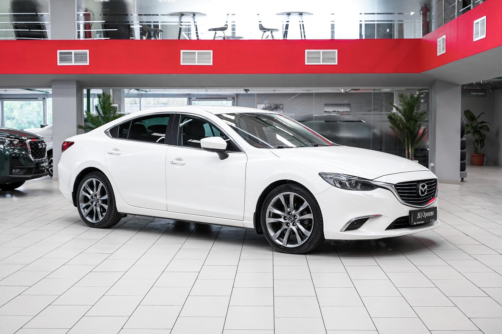 Mazda 6 2017, белый, ДЦ Орехово