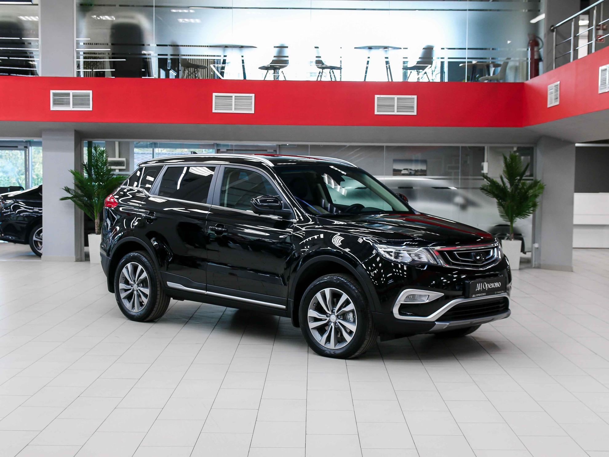 Geely Atlas 2020, черный, ДЦ Орехово