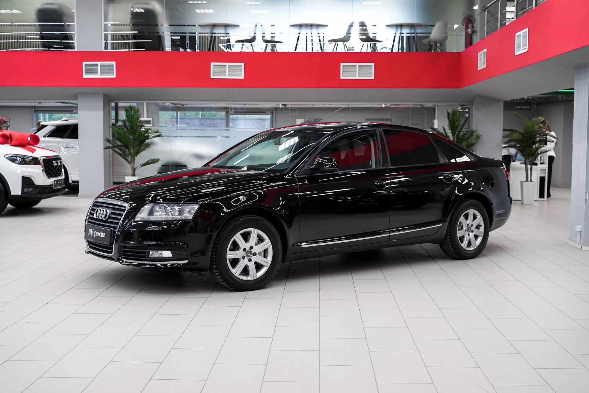 Audi A6 2010, черный, ДЦ Орехово