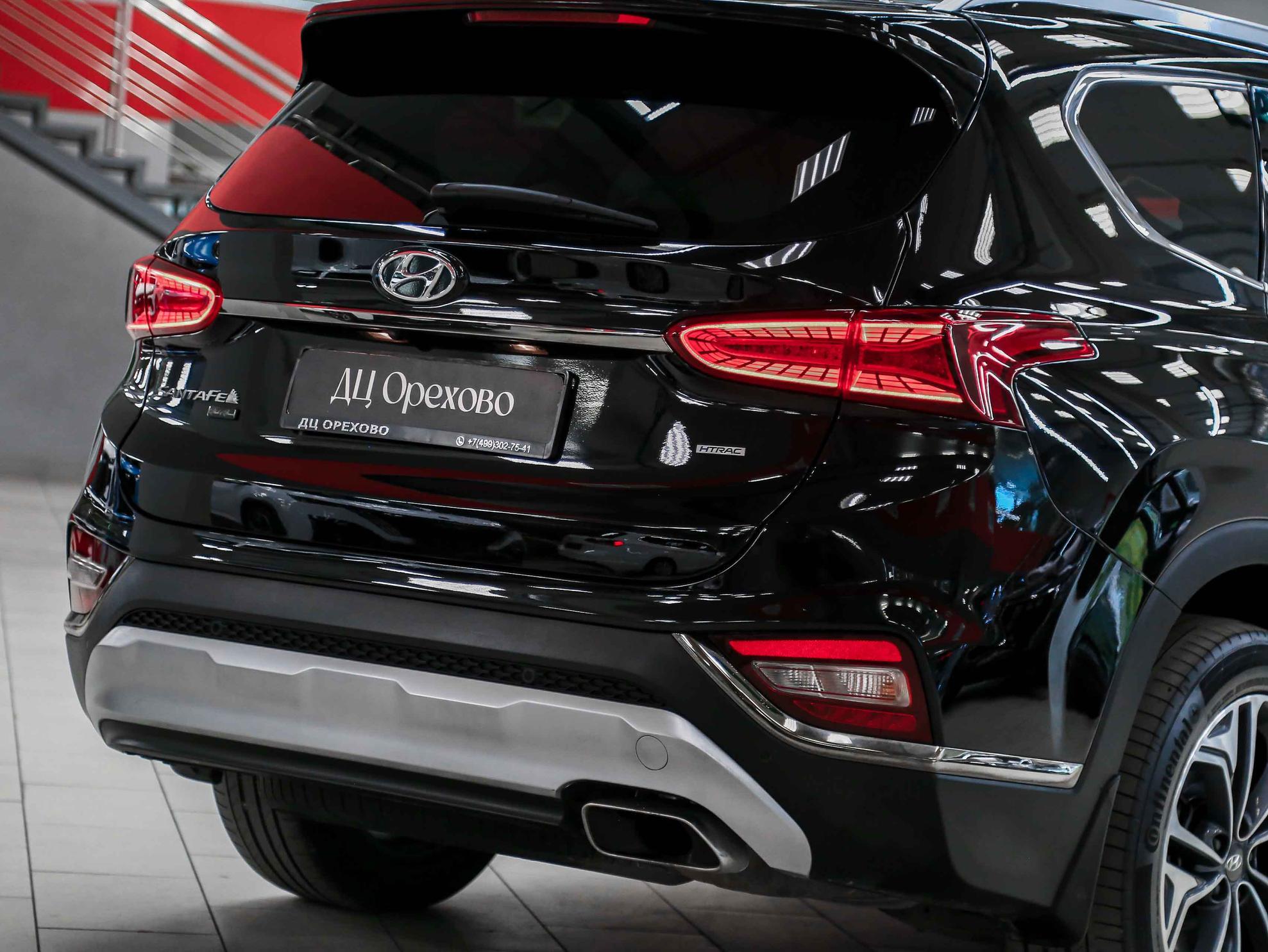 Hyundai Santa Fe 2020, черный, ДЦ Орехово