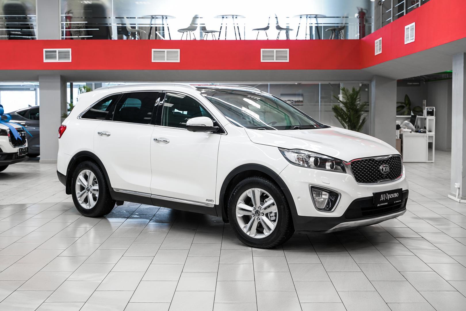 Kia Sorento 2016, белый, ДЦ Орехово