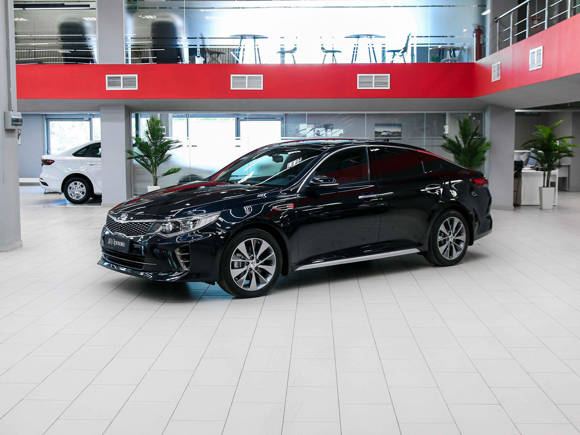 Kia Optima 2017, синий, ДЦ Орехово