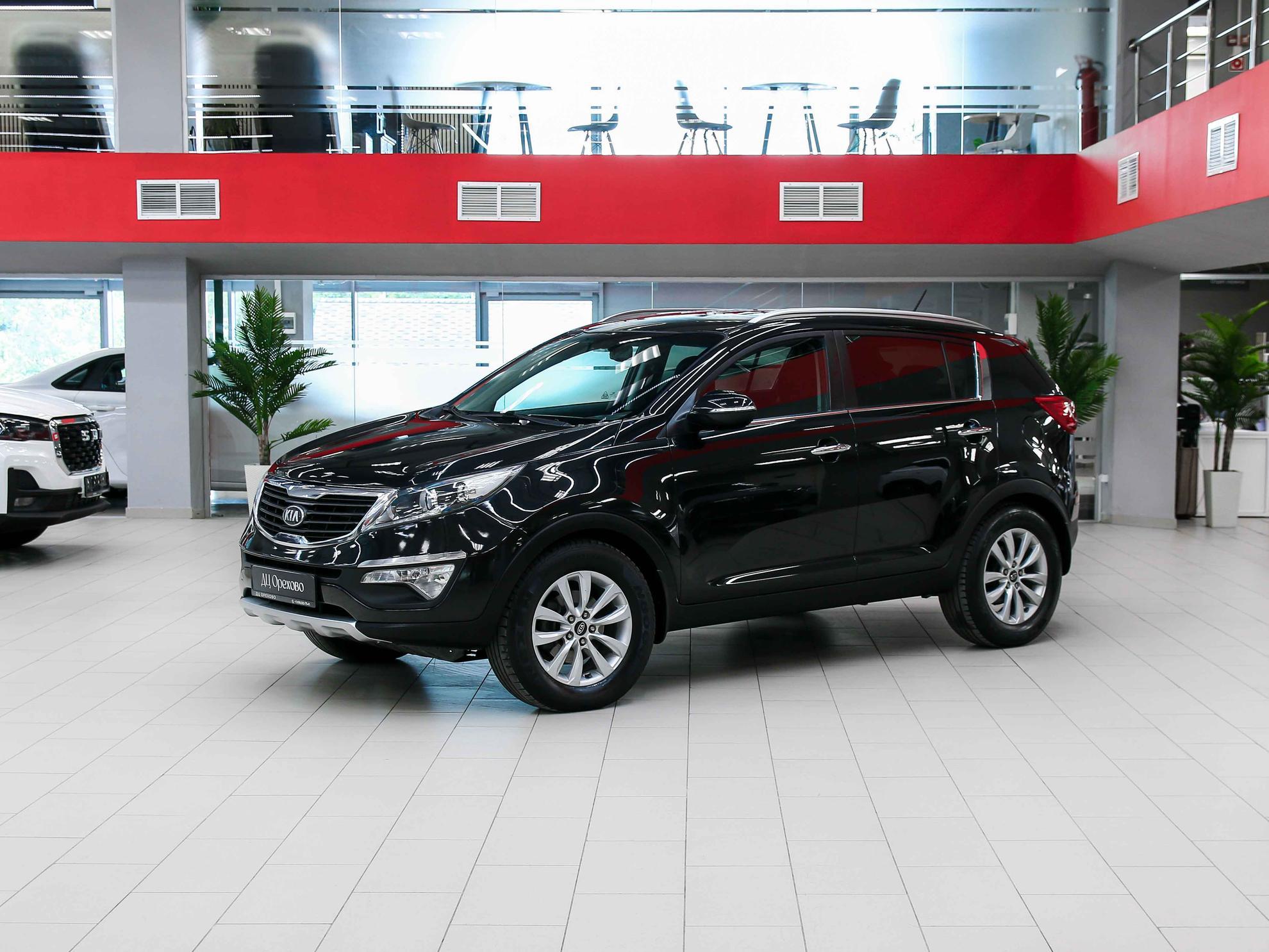 Kia Sportage 2012, черный, ДЦ Орехово